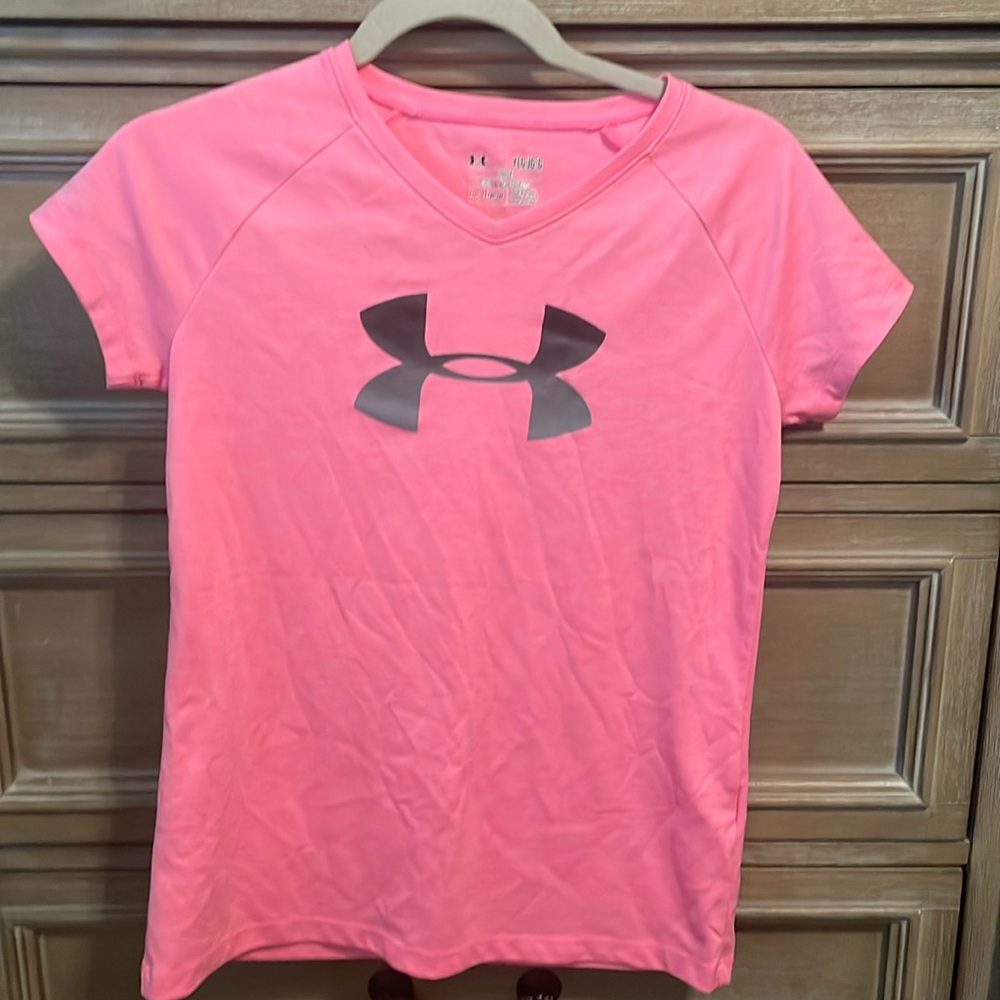 Pink Under Armour Tee